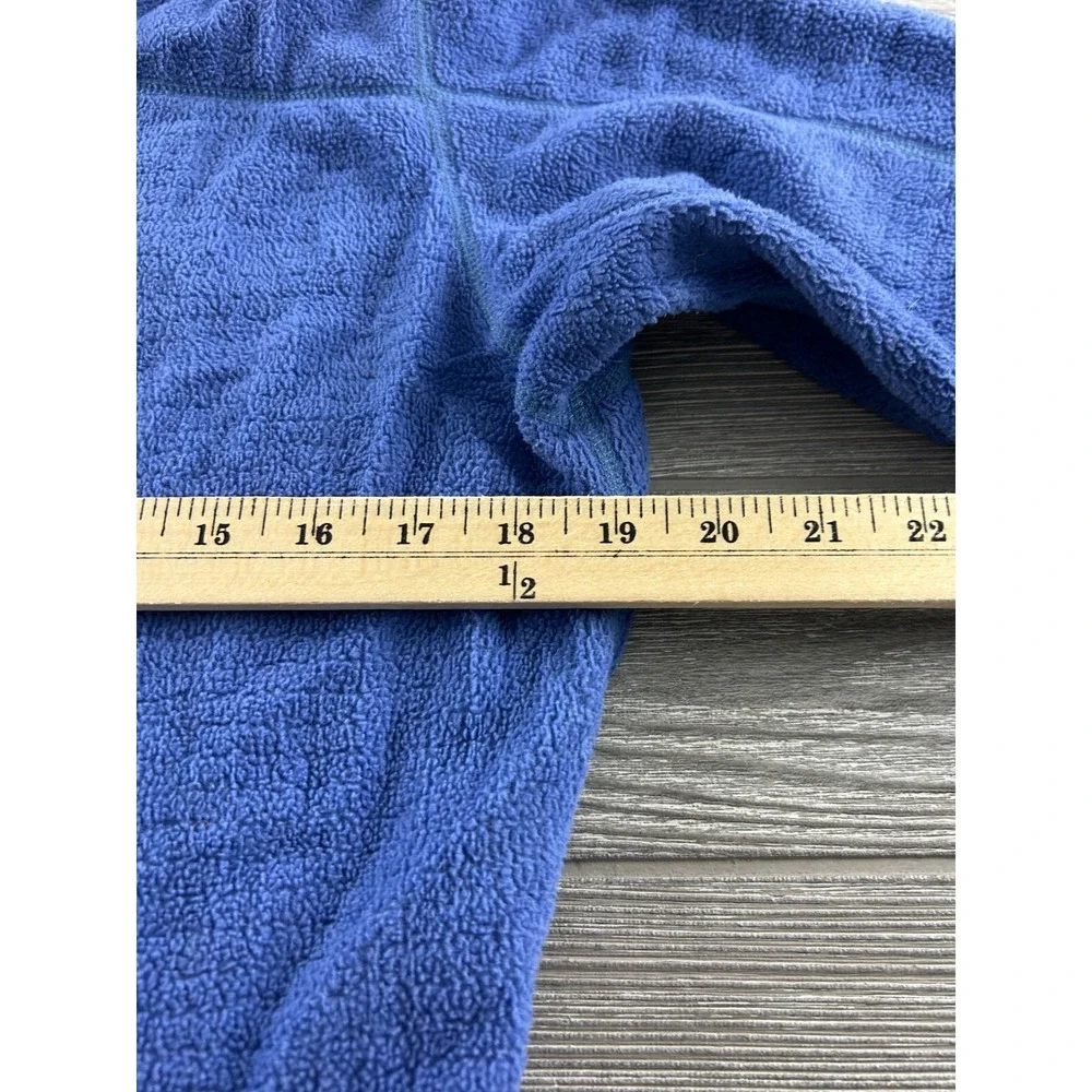 Patagonia Fleece Jacket Full Zip Mock Neck Blue Women's Size Medium